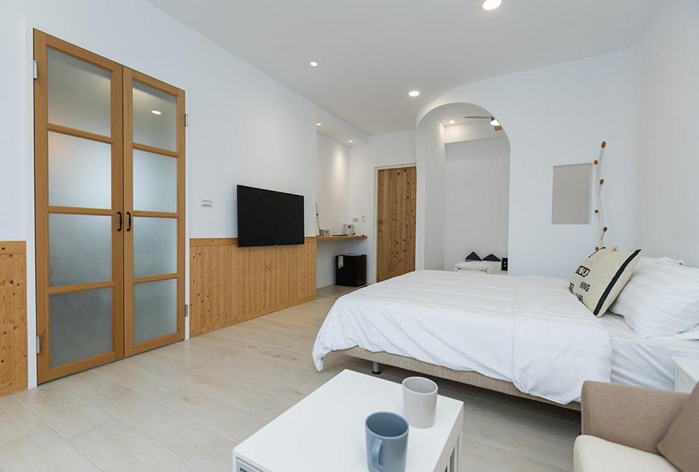 Blue White Apartamento Wujie Exterior foto