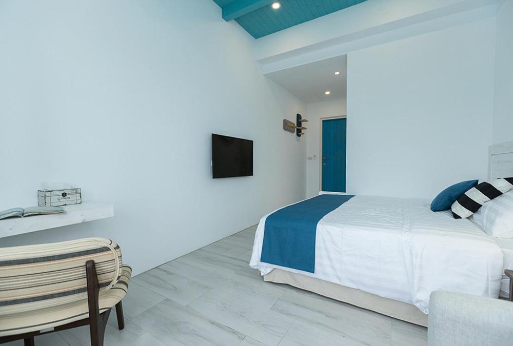 Blue White Apartamento Wujie Exterior foto
