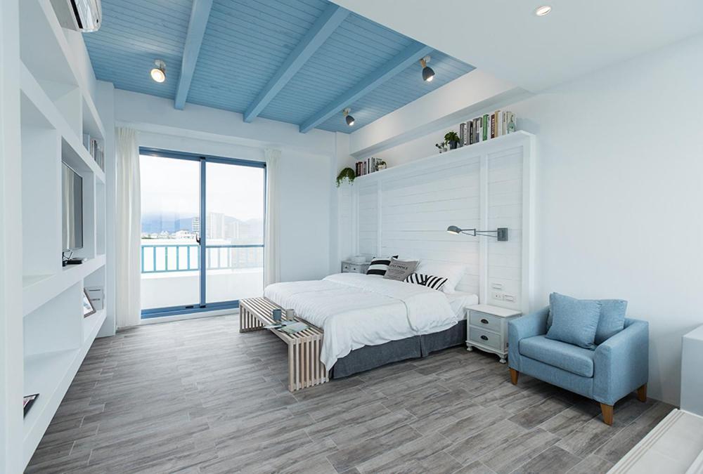 Blue White Apartamento Wujie Exterior foto