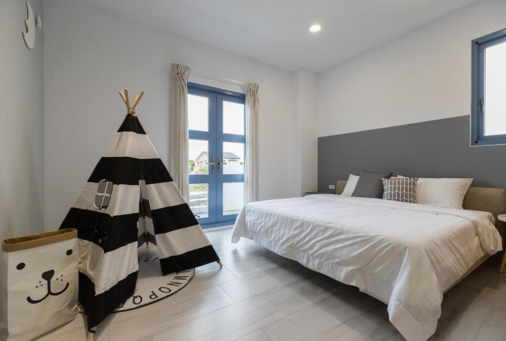 Blue White Apartamento Wujie Exterior foto