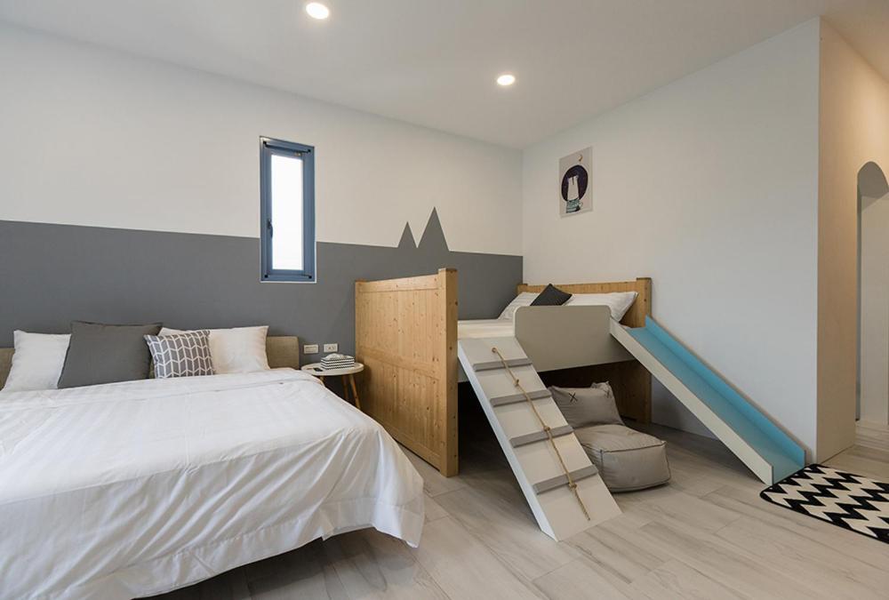 Blue White Apartamento Wujie Exterior foto