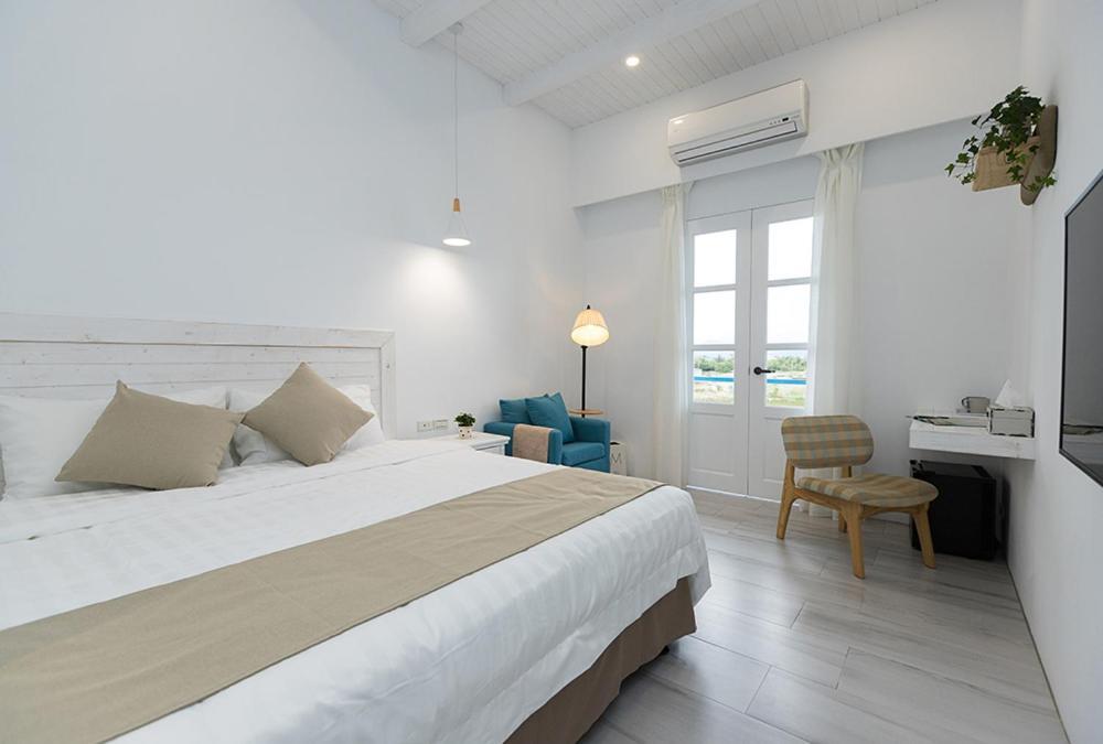 Blue White Apartamento Wujie Exterior foto