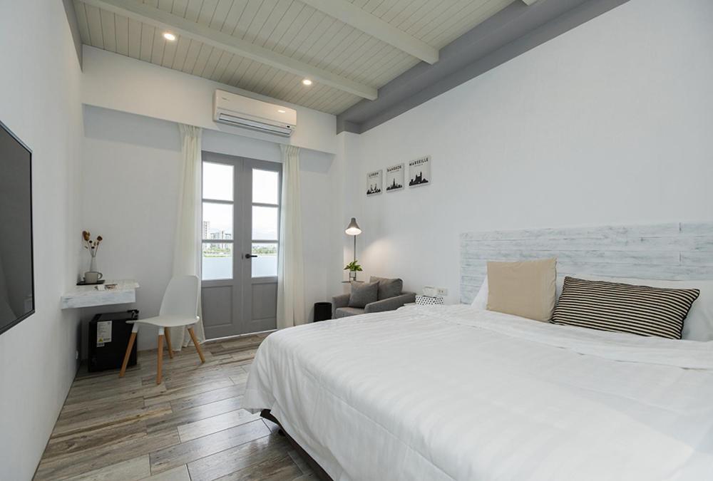 Blue White Apartamento Wujie Exterior foto