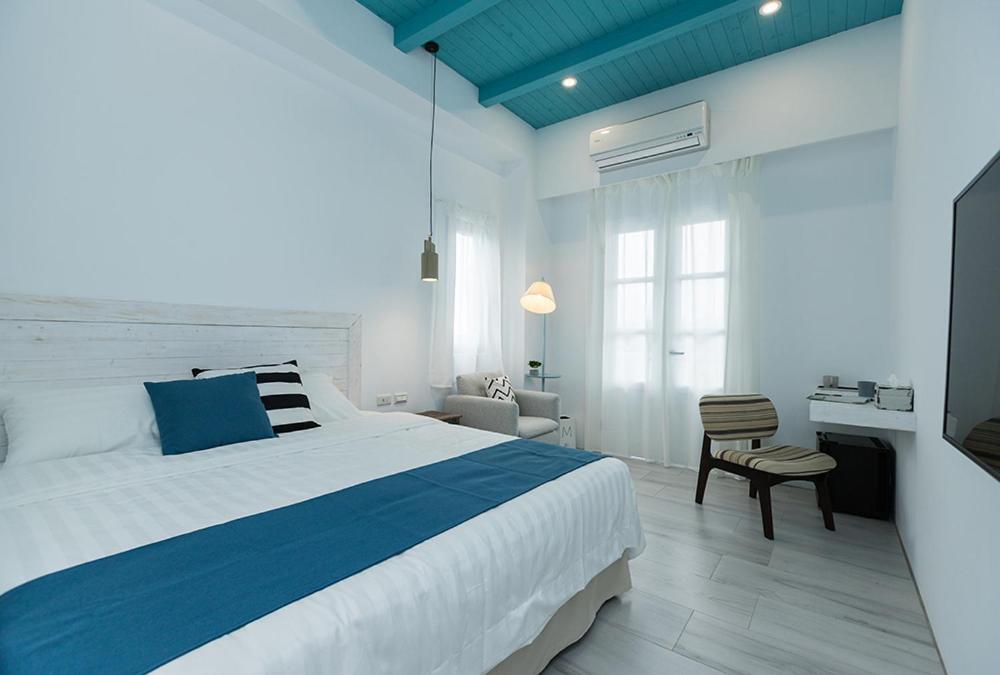 Blue White Apartamento Wujie Exterior foto